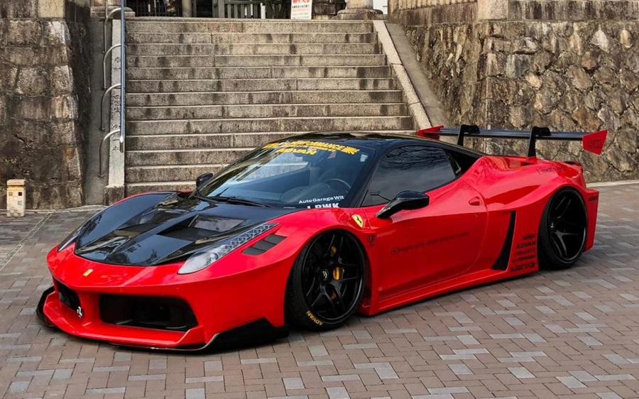Ferrari 458 Italia by Liberty Walk on Forgiato Wheels (Dieci-ECL) '2019